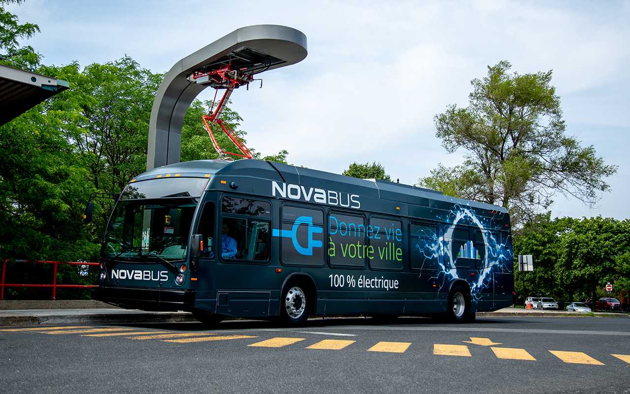 Nova Bus is proud to announce a new order for two Electric Buses by Brampton as Part of the CUTRIC Project